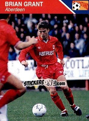 Cromo Brian Grant - Footballers 1993-1994 n. 4 - Grandstand