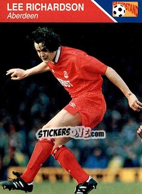 Sticker Lee Richardson - Footballers 1993-1994 n. 9 - Grandstand