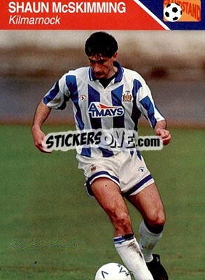Sticker Shaun McSkimming - Footballers 1993-1994 - Grandstand