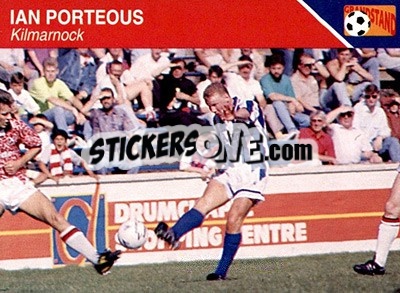 Sticker Ian Porteous - Footballers 1993-1994 n. 22 - Grandstand