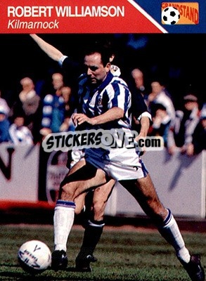 Sticker Robert Williamson - Footballers 1993-1994 - Grandstand