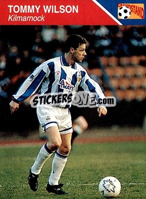 Sticker Tommy Wilson - Footballers 1993-1994 n. 26 - Grandstand