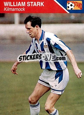 Sticker William Stark - Footballers 1993-1994 n. 27 - Grandstand