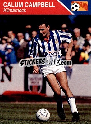 Cromo Calum Campbell - Footballers 1993-1994 - Grandstand