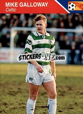Sticker Mike Galloway - Footballers 1993-1994 n. 32 - Grandstand