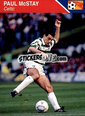 Sticker Paul McStay - Footballers 1993-1994 n. 34 - Grandstand