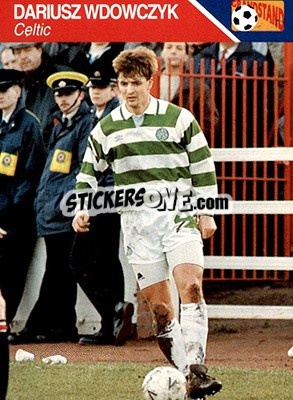 Sticker Dariusz Wdowczyk - Footballers 1993-1994 n. 38 - Grandstand