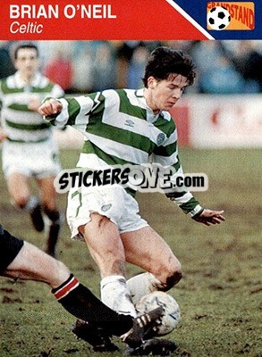 Sticker Brian O'Neil - Footballers 1993-1994 n. 39 - Grandstand