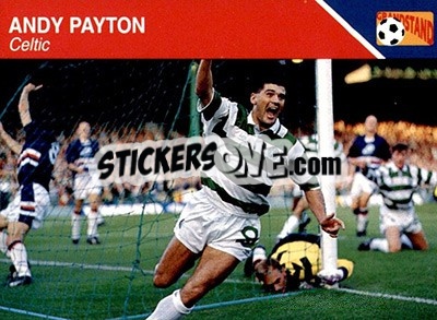 Cromo Andy Payton - Footballers 1993-1994 - Grandstand