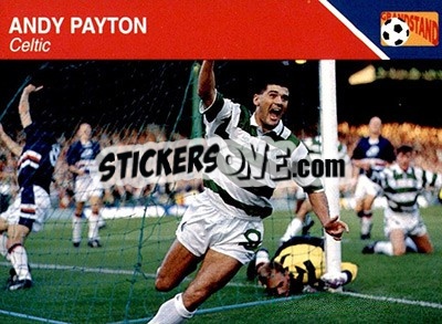 Sticker Andy Payton - Footballers 1993-1994 n. 40 - Grandstand