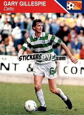 Sticker Gary Gillespie - Footballers 1993-1994 n. 41 - Grandstand