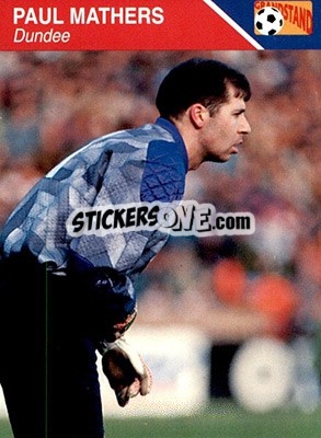 Sticker Paul Mathers - Footballers 1993-1994 n. 43 - Grandstand