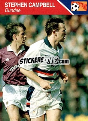 Sticker Steve Campbell - Footballers 1993-1994 n. 45 - Grandstand