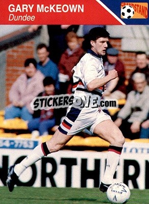Cromo Gary McKeown - Footballers 1993-1994 - Grandstand