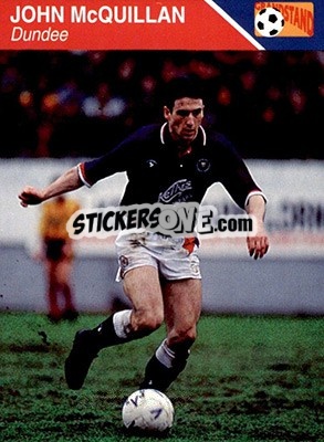 Sticker John McQuillan - Footballers 1993-1994 n. 51 - Grandstand