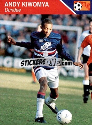 Sticker Andy Kiwomya - Footballers 1993-1994 - Grandstand