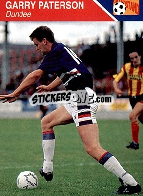Sticker Gary Paterson - Footballers 1993-1994 n. 56 - Grandstand
