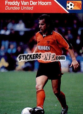 Sticker Freddy van der Hoorn - Footballers 1993-1994 - Grandstand