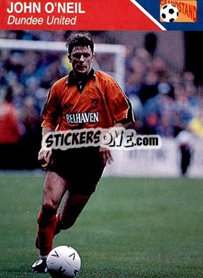 Sticker John O'Neil - Footballers 1993-1994 n. 61 - Grandstand