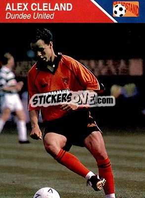 Sticker Alex Cleland - Footballers 1993-1994 n. 62 - Grandstand