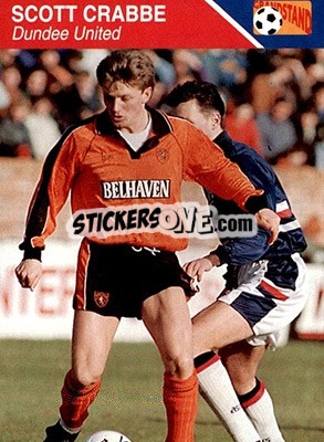 Sticker Scott Crabbe - Footballers 1993-1994 n. 63 - Grandstand