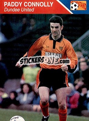 Figurina Paddy Connolly - Footballers 1993-1994 n. 64 - Grandstand