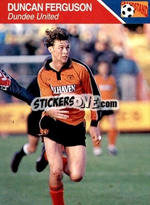 Sticker Duncan Ferguson - Footballers 1993-1994 n. 66 - Grandstand