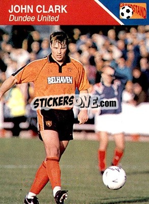 Sticker John Clark - Footballers 1993-1994 - Grandstand