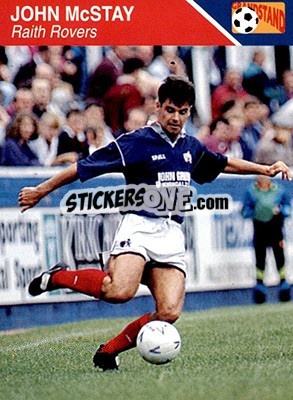 Sticker John McStay - Footballers 1993-1994 n. 72 - Grandstand