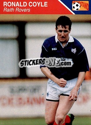 Cromo Ronald Coyle - Footballers 1993-1994 - Grandstand