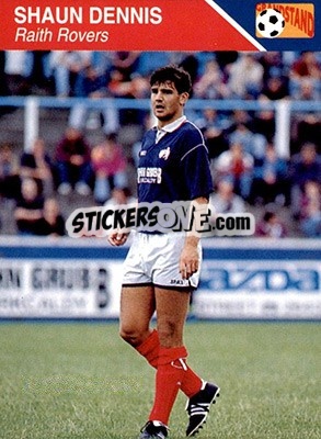 Sticker Shaun Dennis - Footballers 1993-1994 n. 75 - Grandstand