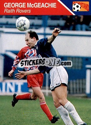 Sticker George McGeachie - Footballers 1993-1994 n. 84 - Grandstand