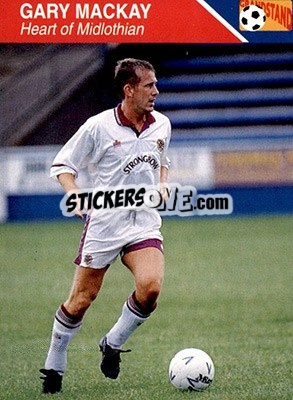 Sticker Gary Mackay - Footballers 1993-1994 - Grandstand