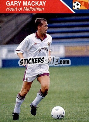 Sticker Gary Mackay - Footballers 1993-1994 n. 93 - Grandstand
