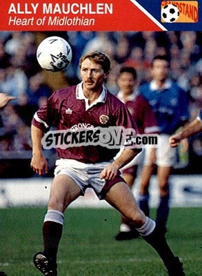Sticker Ally Mauchlen - Footballers 1993-1994 - Grandstand