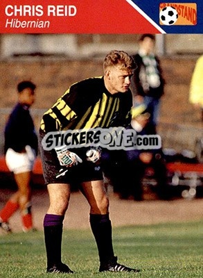 Sticker Chris Reid - Footballers 1993-1994 n. 99 - Grandstand