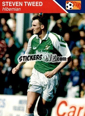Sticker Steven Tweed - Footballers 1993-1994 n. 100 - Grandstand