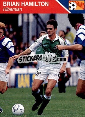 Sticker Brian Hamilton - Footballers 1993-1994 n. 103 - Grandstand