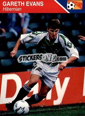 Sticker Gareth Evans - Footballers 1993-1994 - Grandstand