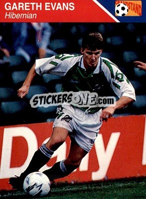 Sticker Gareth Evans - Footballers 1993-1994 n. 109 - Grandstand