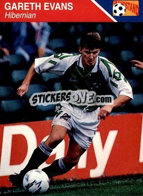 Cromo Gareth Evans - Footballers 1993-1994 - Grandstand