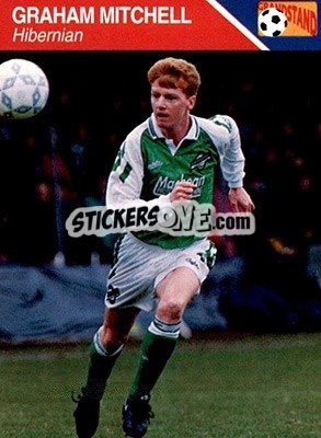 Sticker Graham Mitchell - Footballers 1993-1994 - Grandstand