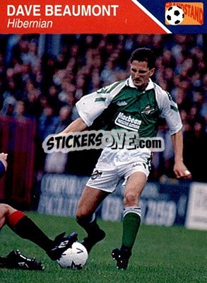 Sticker Dave Beaumont - Footballers 1993-1994 - Grandstand