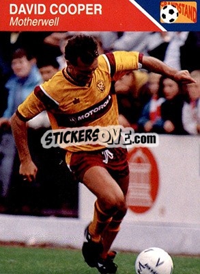 Sticker David Cooper - Footballers 1993-1994 n. 118 - Grandstand