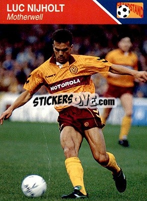 Sticker Luc Nijholt - Footballers 1993-1994 - Grandstand