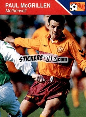Sticker Paul McGrillen - Footballers 1993-1994 - Grandstand