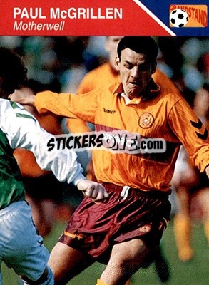 Sticker Paul McGrillen - Footballers 1993-1994 n. 123 - Grandstand