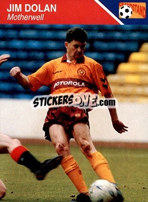 Sticker Jim Dolan - Footballers 1993-1994 - Grandstand