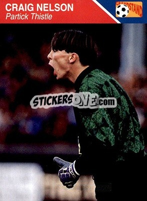 Sticker Craig Nelson - Footballers 1993-1994 - Grandstand