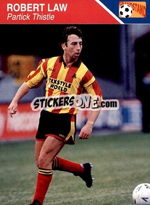 Sticker Robert Law - Footballers 1993-1994 - Grandstand
